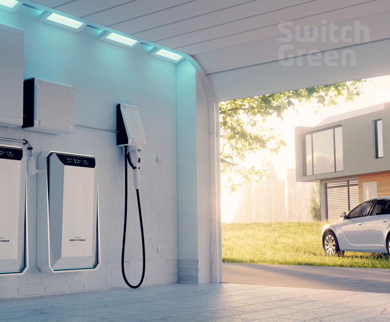 Switch Green almacenamiento energia residencial
