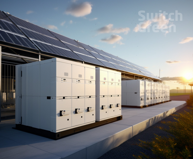 Switch Green almacenamiento energia residencial