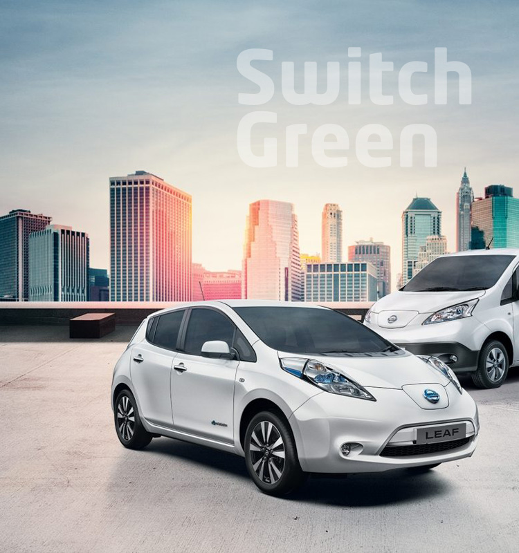 Switch Green cargadores vehiculos